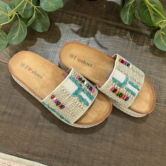 EMBELLISHED MULES SIZE 8 (38) - Picture 7 of 17